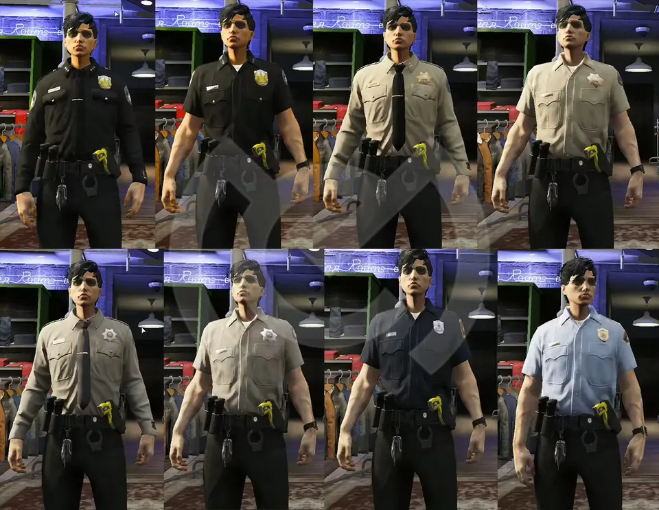 Female clothing pack outfits for FiveM characters