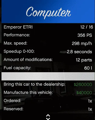 MyCarDealer FiveM Ressourcen-Vorschau 4