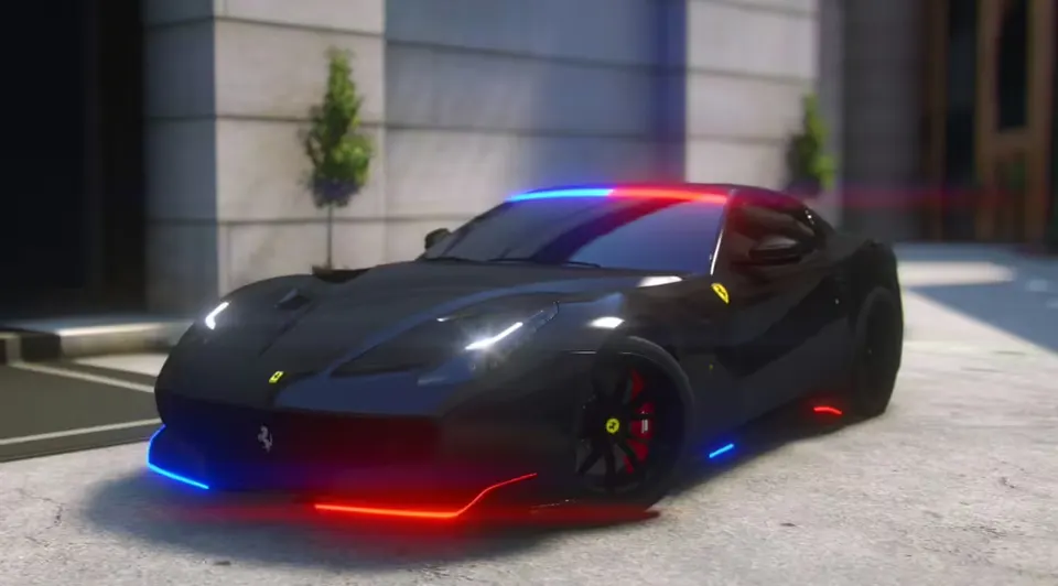 Ferrari F12 (FBI/Cops) FiveM resource preview