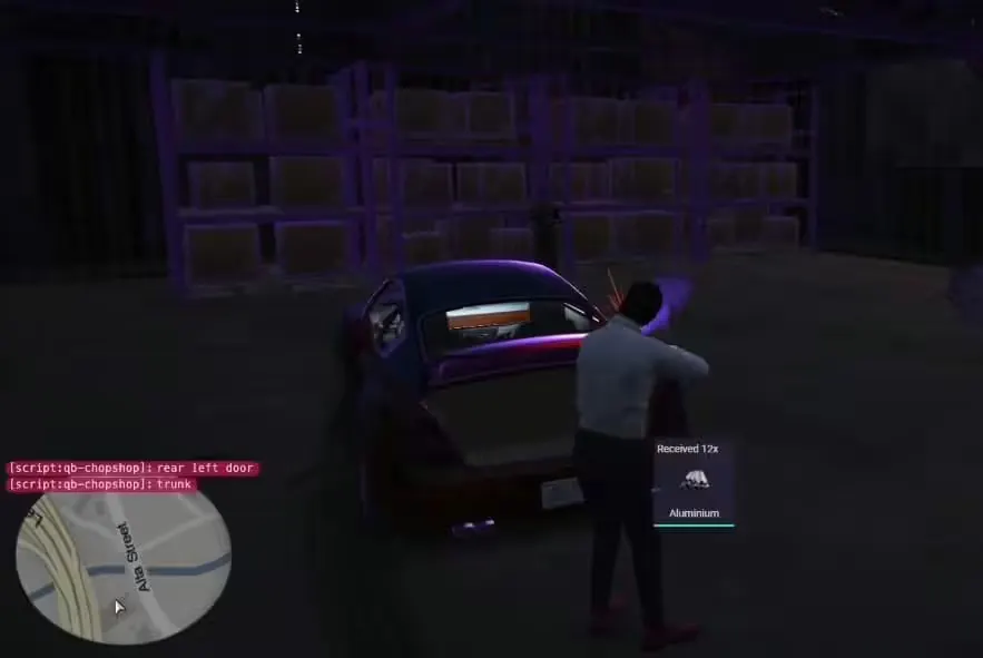 FiveM Chop Shop preview