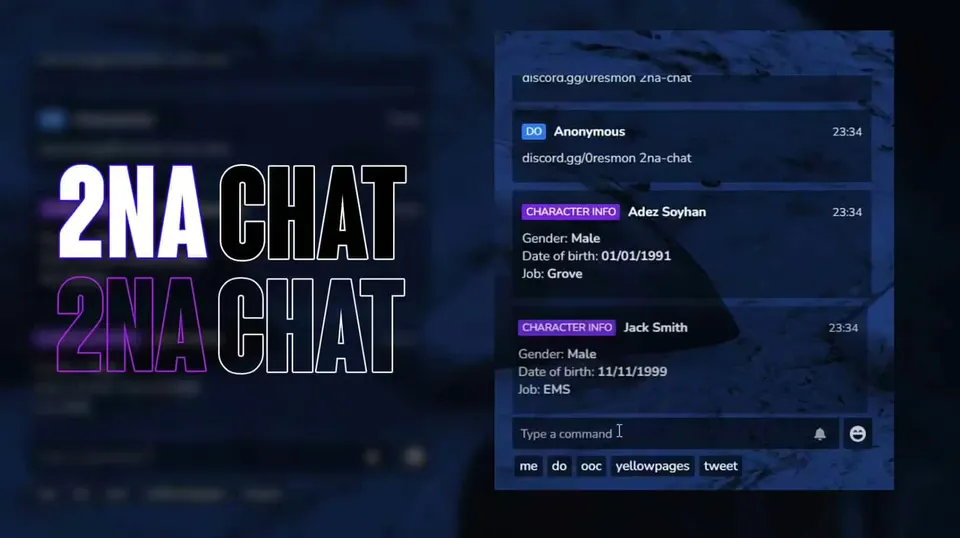 2NA Chat FiveM resource preview