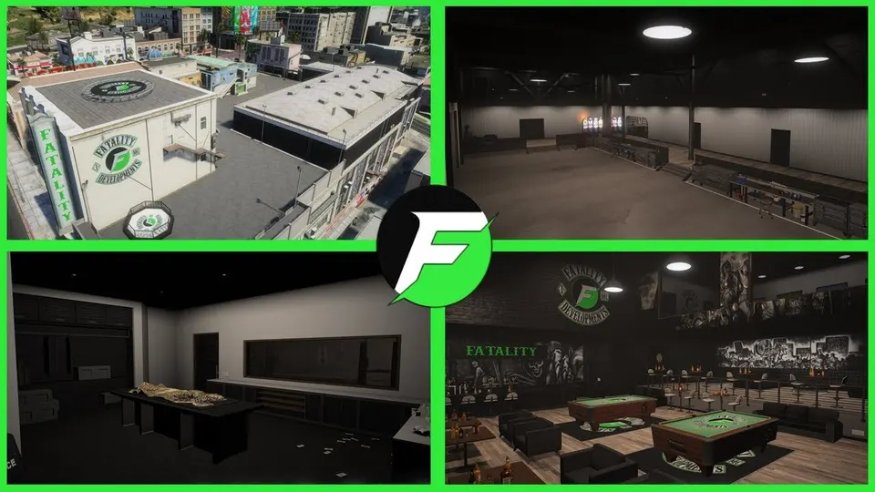 Prévia de recursos do FiveM para o clube Fatality Vinewood MC