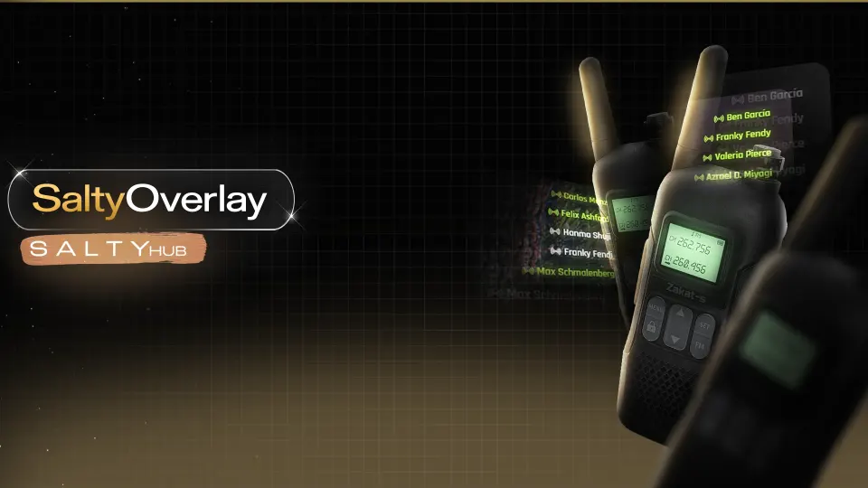 SaltyChat Radio Overlay FiveM resource preview