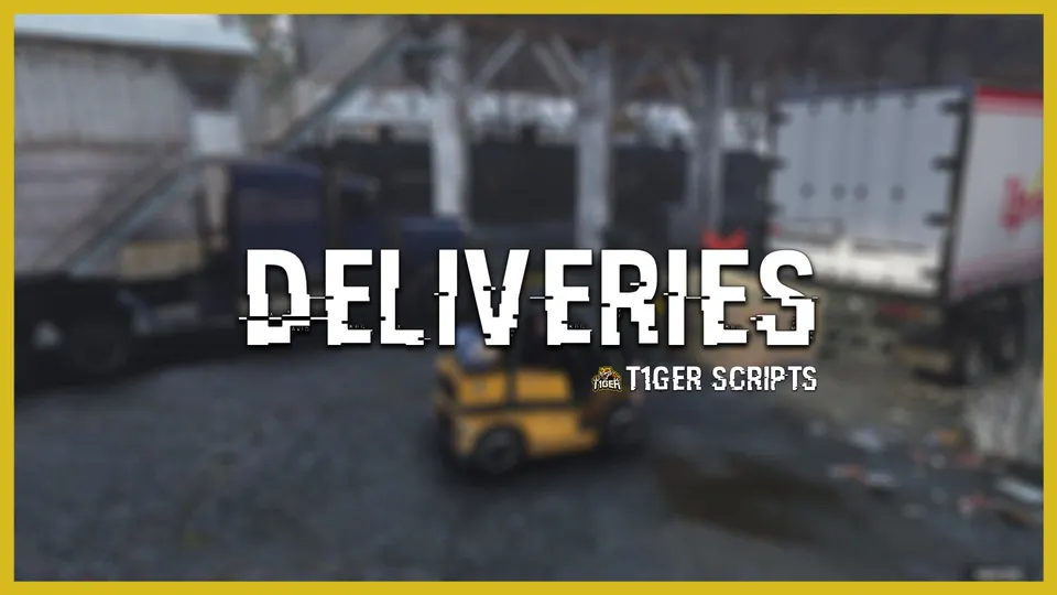 T1ger Delivery Job FiveM resource preview