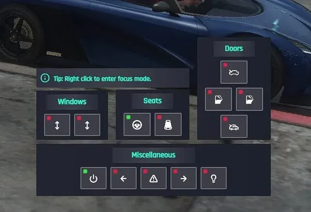 NoPixel 4.0 Car Control Script – Advanced Vehicle Management FiveM resource preview